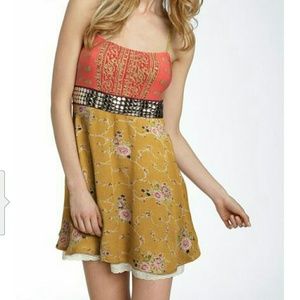 Free People bollywood princess mini dress